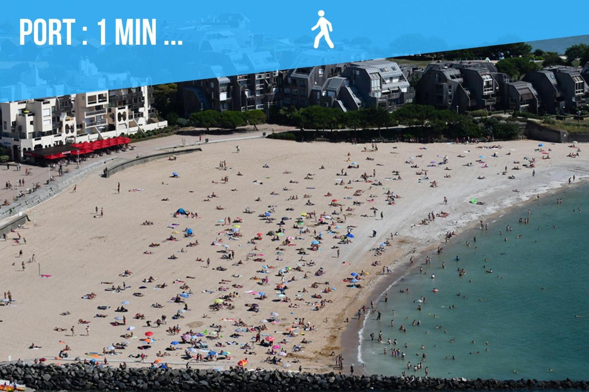 Caporizon-Le Perot-T2 Au Coeur Du Vieux Port 100M Plage La Rochelle  Luaran gambar