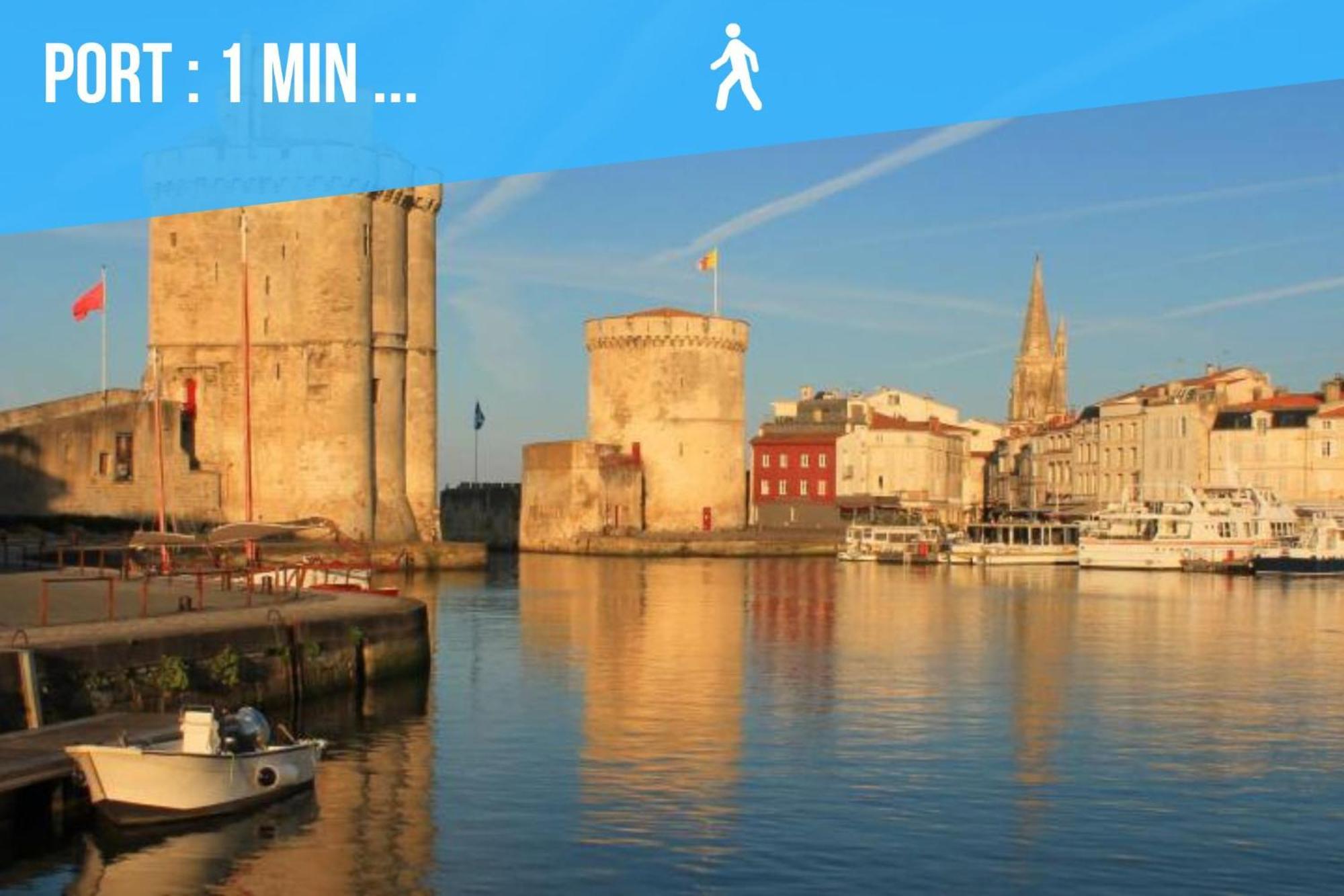 Caporizon-Le Perot-T2 Au Coeur Du Vieux Port 100M Plage La Rochelle  Luaran gambar